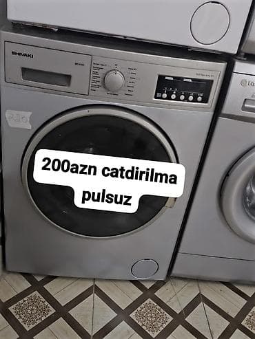 Paltaryuyan maşın Shivaki, 8 kq, Avtomat, Qurutmasız — 1