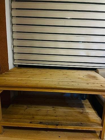 Açılmayan, Taxta, Dördbucaq masa — 2