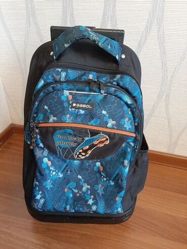 skamya idman: Gabol firmasının təkərləri olan, mavi və qara rənglərdə, futbol temalı — 1