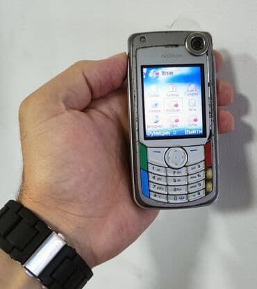 nokia 5310 купить: Nokia 6680, rəng - Boz, Düyməli — 1