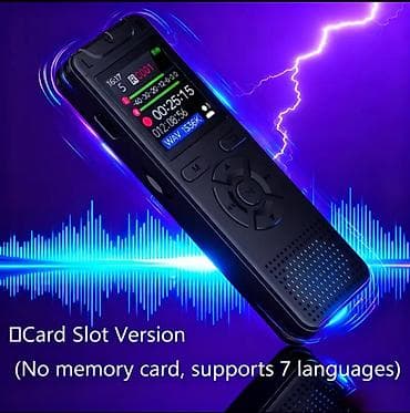 Наушники: Rəqəmsal səs yazıcı – səsə aktivləşən qeyd - 5 səviyyəli səsə — 1