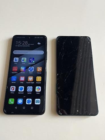 iphone x max 128: Huawei P smart 2020, 128 GB, rəng - Qara, Sensor, Barmaq izi, İki sim kartlı — 1