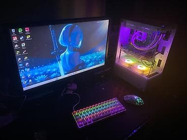 Gaming masaüstü PC + 27" monitor komplekti Texniki xüsusiyyətlər: -