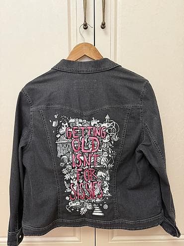 Женская одежда: Пиджак, Джинс, One size — 2