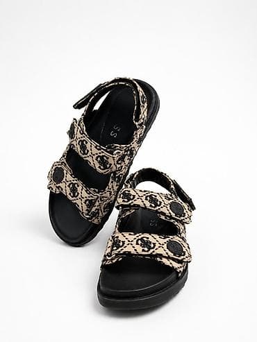 Basanoşka və səndəllər: Guess, Ölçü: 37, rəng - Bej, Yeni — 1