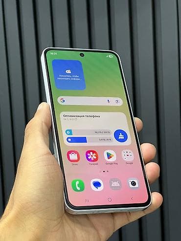 Samsung Galaxy A56 5G, 128 GB, rəng - Ağ, Zəmanət, Düyməli, Sensor — 2