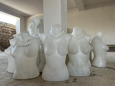 Mağaza avadanlığı: Qadın, Plastik, plastmas, Ağ — 1