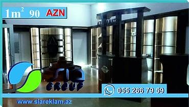 Şərab evi vitrin və mebelləri yığılması