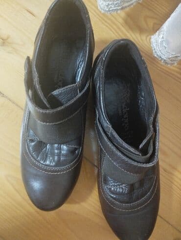 barya ayakkabı: Tuflilər, Ölçü: 38, rəng - Qəhvəyi, Yeni — 2