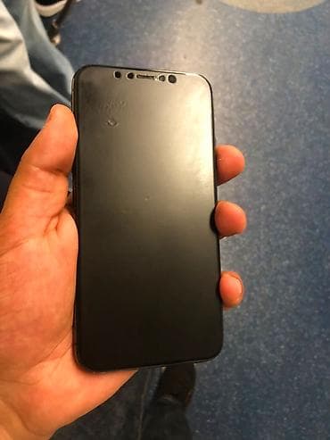 IPhone X, 64 GB, Qara, Zəmanət, Simsiz şarj, Face ID — 2