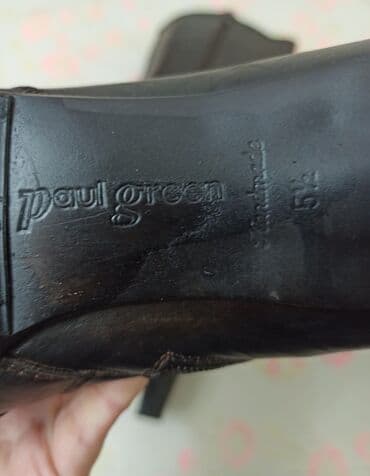 qadın çəkmə: Ölçü: 38.5, rəng - Qəhvəyi, İşlənmiş — 3