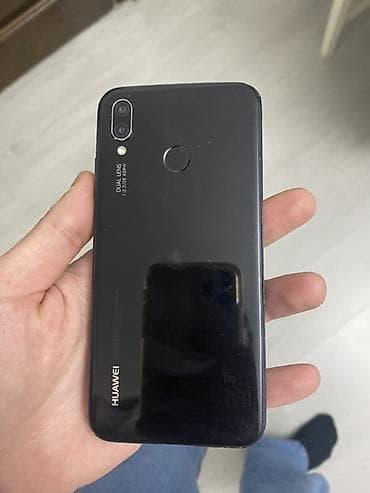 Huawei P20 Lite, 64 GB, rəng - Qara, Barmaq izi
