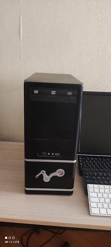 ram ddr 2: Stolüstü kompüter dəsti Tərkib: - Sistem bloku: klassik ATX korpus — 4