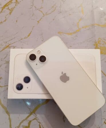 IPhone 13, 128 GB, Ağ, Face ID lalafo.az -da IPhone 13, 128 GB, Ağ, Face ID