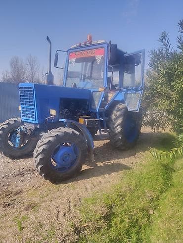 Digər biznes avadanlığı: Belarus markalı təkərli traktor - Rəng: mavi - Kabinli, ön və arxa — 2