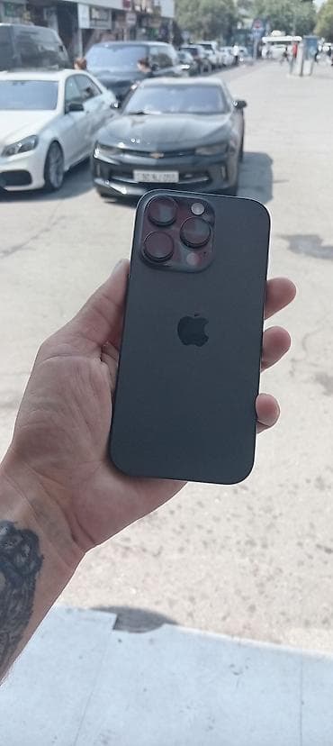 iphone x ekran: IPhone 16 Pro, 256 GB, Qara, Face ID — 1