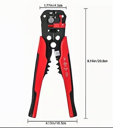 bicaq itileyen: Avtomatik kabel soyucu, kəsici və sıxıcı alət - 3-ü 1-də funksiya — 8