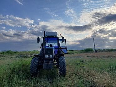 traktor foton: Belarus 1221 traktor + arxa asqılı torpaq frezesi/torpaq yumşaldıcı — 10