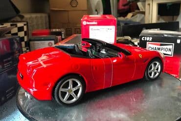 metbex tavan modelleri: Коллекционная модель Ferrari California T Open Red 2014 BBurago Scale — 19