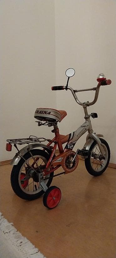 velosiped nomreleri: İşlənmiş Dörd təkərli Uşaq velosipedi 12", Ünvandan götürmə — 4