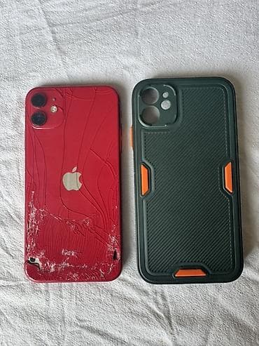 iphone 11 korpus: IPhone 11, 64 GB, Qırmızı — 4