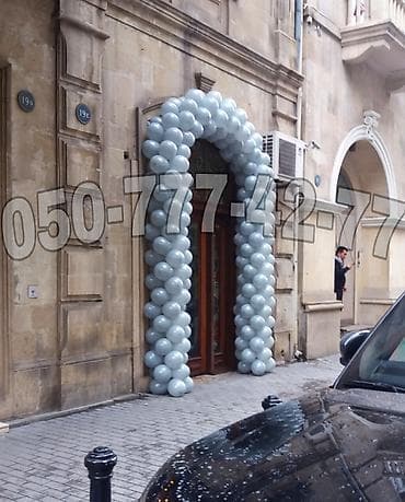 Mağaza, ofis və tədbir girişlərinin bəzədilməsi üçün peşəkar şar — 9