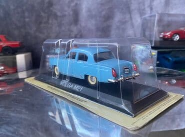 требуются модели для наращивания ресниц: Коллекционная модель GAZ-M21 Volga light blue 1958 Altaya Scale — 8