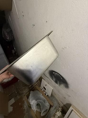 pol taxtasl: Paslanmayan poladdan dərin vanna – restoran və mətbəx üçün GN — 1