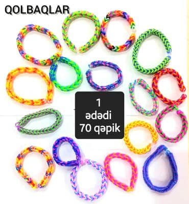 Цепочки: ƏL İŞİ olan qızlar üçün aksessuarlar satılır. 20 qəpikdən başlayan — 4