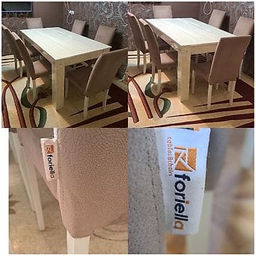 iso stul: Прямоугольный стол, 6 стульев — 1