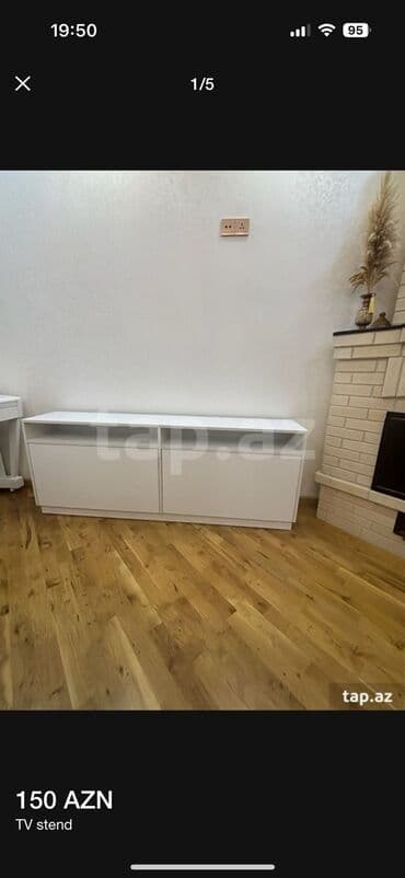 ayakkabi refi: Tv stend lakin ayaqqabi skafi ve kitab refi kimi istifade edile — 1