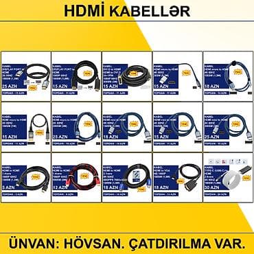 videokabel hdmi: HDMİ Kabellər ⭐Type-C (USB-C) to HDMİ 2.0vers 1,8m 4K 60HZ – 30 AZN — 1