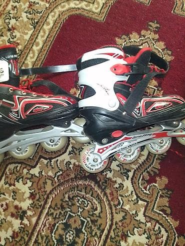 rolik: Məhsul: In-line təkərli konki (roller skates) – qutu ilə Təsvir: - — 2