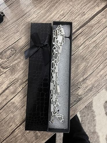 qol saati barter: Gümüş versace desti 34 qram - Material: gumus 925 eyyar - Dizayn — 2