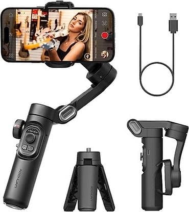 kondisoner aliram: Aochuan Smart XE – 3 oxlu smartfon stabilizatoru Smartfon stabilizator — 1