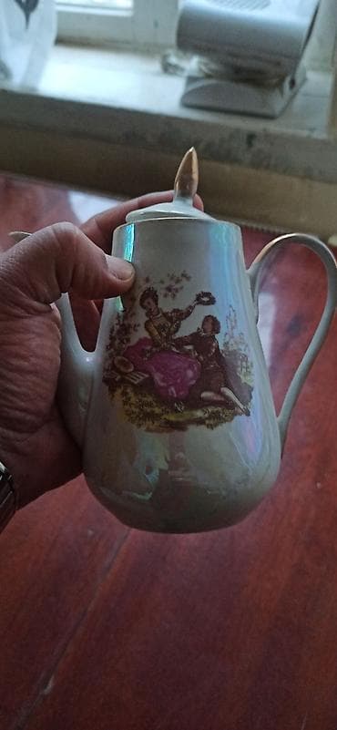 8 marta aid hediyeler: Çay dəsti, rəng - Ağ, Farfor — 3