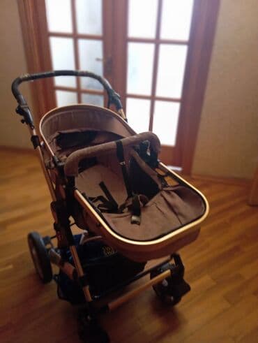 uşaq qış çəkmələri: Klassik gəzinti arabası, İşlənmiş, Yaş: 1-6 ay — 1