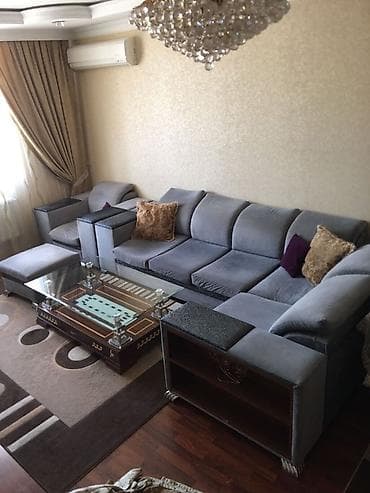 puflar: Künc divan, İşlənmiş, Bazalı — 2