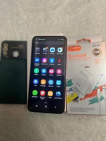 kabro redmi: Samsung Galaxy A11, rəng - Qırmızı, Barmaq izi — 3