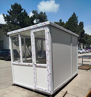 Оборудование для бизнеса: AXRAN BÜTKALARI – mühafizəçi/post kabinləri Ölçü: 155 x 155 sm — 1