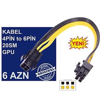komputer kabel: Kabellər "4/8/24pin/MOLEX CPU/MB Original" MƏHSULLAR TAM ORİGİNALDIR — 3