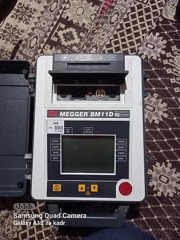 MEGGER BM11D izolyasiya müqaviməti ölçən cihaz - Marka/model: AVO