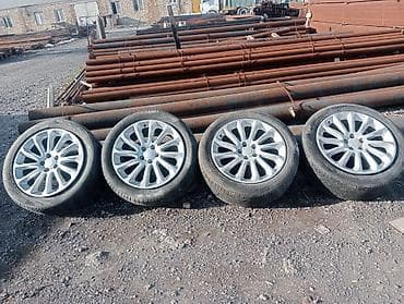 disk kredit: 4 ədəd yüngül lehimli disk + şin komplekti - Disklər: gümüş rəng — 1