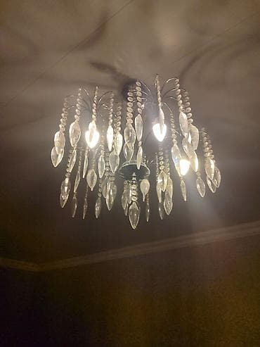 muncuq qabi: Çılçıraq, 5 lampa, Metal — 3