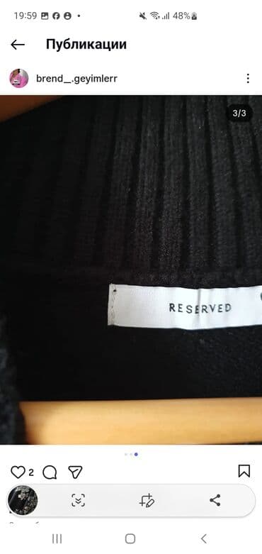 женская рубашка новая: Yeni 48 razmer — 3