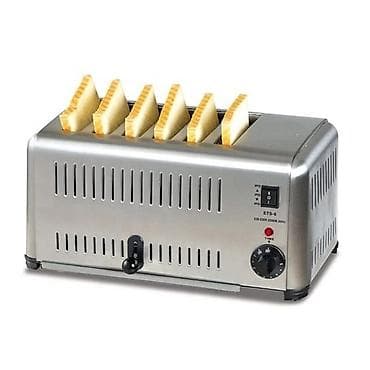 tost coreyi: Toster 🟣 6 çörək ve 4 çörək Professional model Restoran ev fərq etməz — 2