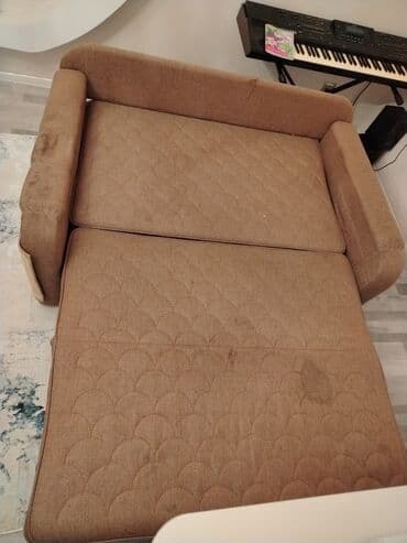 диван кровать трансформер: Раскладной диван, Б/у, Раскладной, С подъемным механизмом, Ткань, Нет доставки — 4