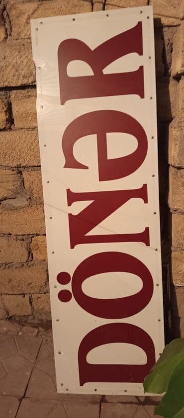 рекламные вывески реклама: 🌙 *Nure* 🪧 *Satılır – Reklam yazısı* 💰 *Qiymət:* 60 AZN 📍 — 1