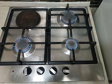 panel cit: ,,JAVEL" Made in Turkey.Qaz + elektrikli kombinə plitə (4 gözlü — 3