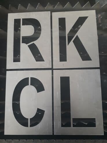 lazer yazı yazma: Lazer kəsim işləri — 9